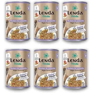 Lenda Foodie Puchero de Cochinillo para Perros 6 x 380 g