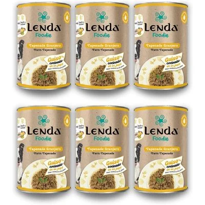 Lenda Foodie Tapenade Granjero para Perros 6 x 380 g