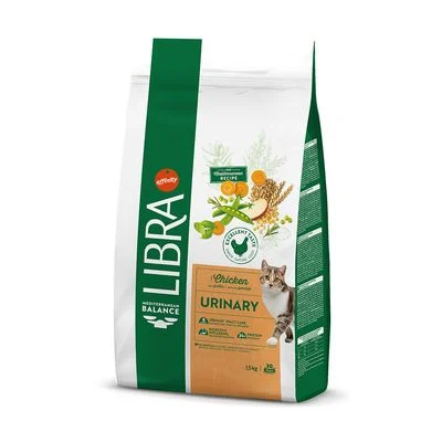Libra Cat Urinary con pollo 1,5 kg
