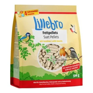 Lillebro Pellets de grasa con insectos 500 g