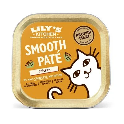 Lily's Kitchen Smooth Paté Selection para gatos 19 x 85 g Pollo