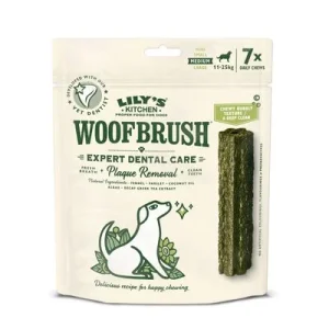 Lily's Kitchen Woofbrush Dental Sticks para perros medianos 7 x 28 g