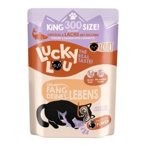 Lucky Lou 2 x 300 g - Pack Ahorro Ave y salmón
