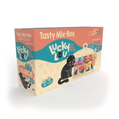 Lucky Lou Adult 48 x 125 g - Pack Ahorro Mix I: Tasty-Mix (4 variedades)
