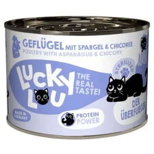 Lucky Lou Adult 24 x 200 g - Pack Ahorro Aves esterilizadas
