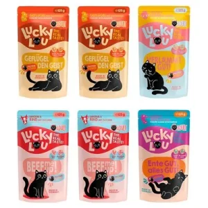 Lucky Lou Adult 6 x 125 g - Pack de prueba mixto Pack mixto