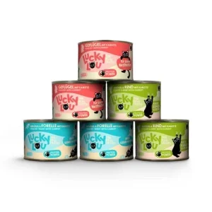 Lucky Lou Lifestage Kitten 24 x 200 g - Pack Ahorro Pack mixto I (3 variedades)