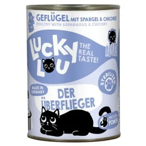 Lucky Lou Adult 24 x 400 g Esterilizados - Ave