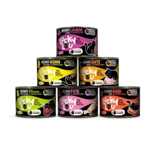 Lucky Lou SuperMono² 24 x 200 g - Pack Ahorro Pack mixto (6 variedades)