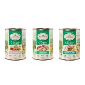 Lukullus Adult - Pack de prueba mixto 6 x 400 g (3 variedades)