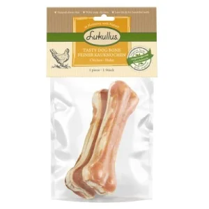 Lukullus huesos rellenos para perros grandes Pollo - 1 x 15 cm (120 g)
