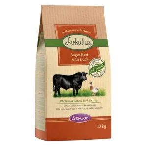 Lukullus Senior con vacuno y pato, sin cereales 10 kg