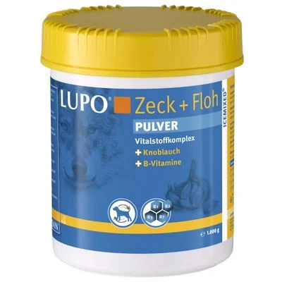 LUPO Zeck & Floh contra pulgas y garrapatas 1000 g