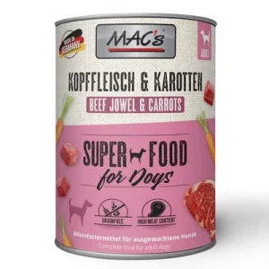 MAC's Adult 6 x 800 g Carne de cabeza y zanahorias