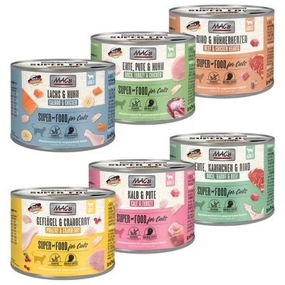 MAC´s Cat - Pack de prueba 6 x 200 g Mix (6 variedades)
