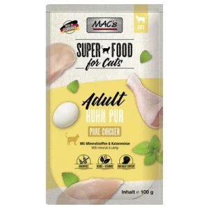 MAC's Cat Pouch 12 x 100 g Puro pollo