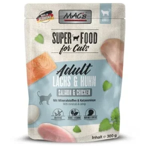 MAC´s Cat Pouch 24 x 300 g - Pack Ahorro Salmón y pollo