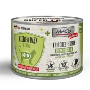 MAC's CAT Vetcare Kidney Diet 24 x 200 g - Pack Ahorro Pollo