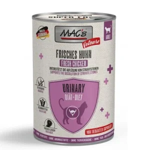 MAC's CAT Vetcare Urinary 24 x 400 g - Pack Ahorro Pollo fresco