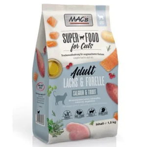 MAC's Superfood for Cats Adult con Salmón y Trucha 1,5 kg