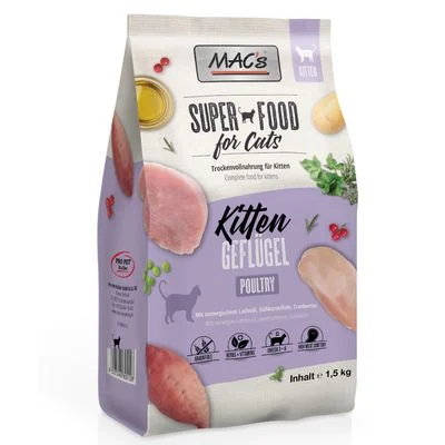 MAC's Superfood for Cats Gatito 1,5 kg