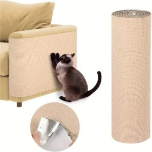 MCBOSON Alfombrilla rascadora autoadhesiva para gatos 1 pieza