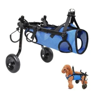 MCBOSON Silla de ruedas para perros XS