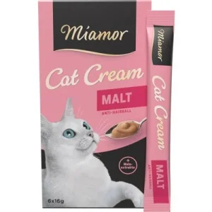 Miamor Cat Snack crema de malta para gatos 6 x 16 g