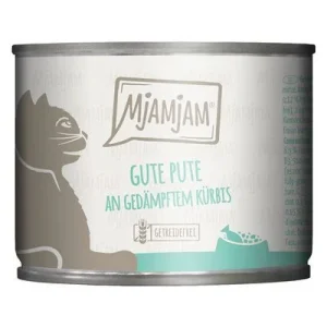MjAMjAM 24 x 200 g - Pack ahorro buen pavo con calabaza al vapor