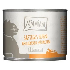 MjAMjAM 6 x 200 g Jugoso pollo con sabrosas zanahorias