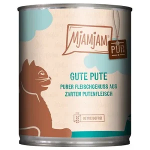 MjAMjAM con carne pura 6 x 800 g Puro rico pavo