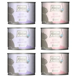 MjAMjAM Kitten 6 x 200 g - Pack mixto Mix (2 variedades)