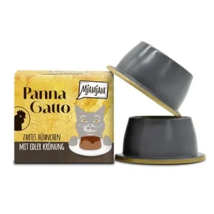 MjAMjAM Panna Gatto 2 x 80 g Pollo tierno con fina cobertura