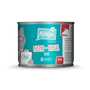MjAMjAM VetCat Riñón - Renal 6 x 200 g Vacuno