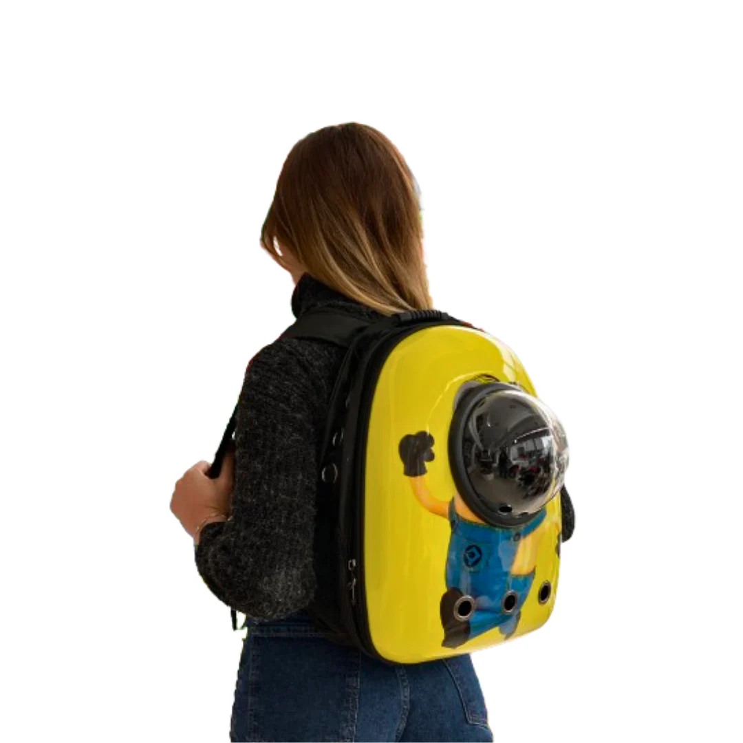 MOCHILA CON CAPSULA ESTAMPADA - Image 2