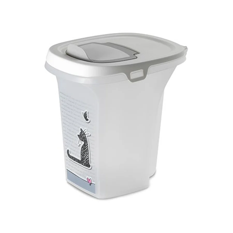 Moderna Cats in Love Blanco 6L Contenedor de Comida para gatos