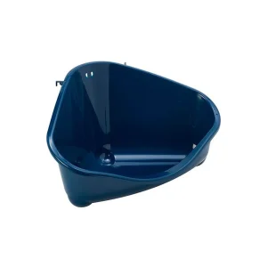 MODERNA Toilete Corner Roedor Large Azul 49×34.6×26