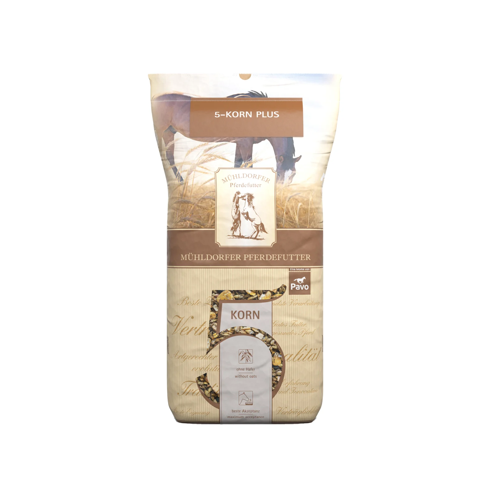 Mühldorfer 5-Cereales Plus - Muesli para Caballos