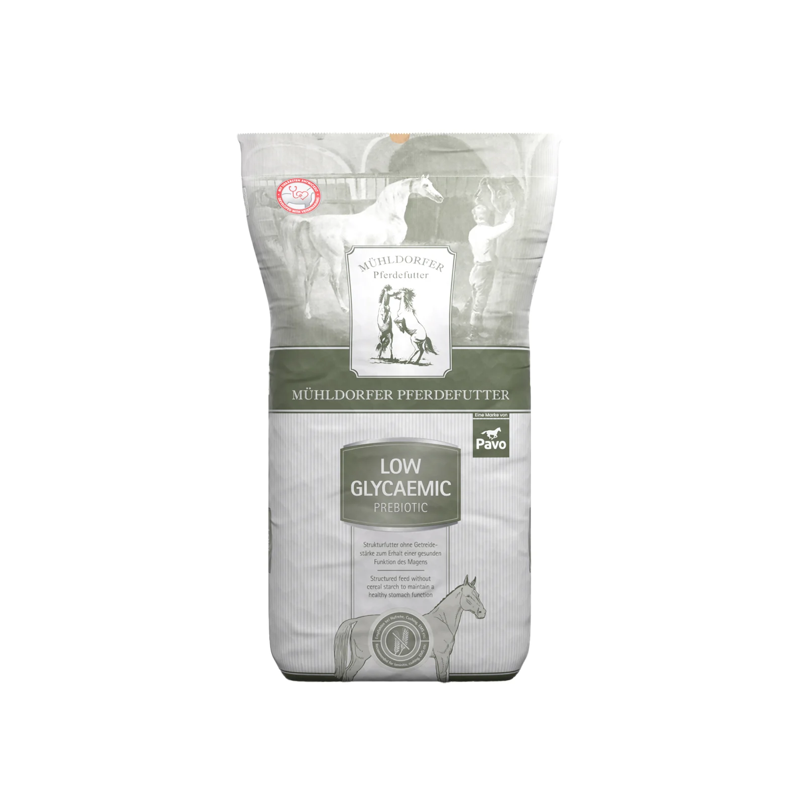 Mühldorfer Low Glycaemic Prebiotic - Pienso para caballos