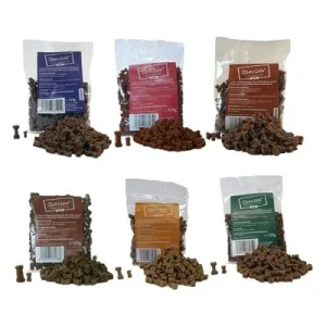 Multipack Chewies Mini huesitos 6 x 125 g Ave, salmón, cordero, panza, vacuno y venado