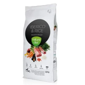 Natura Diet 2 x 12 kg - Pack Ahorro Ibérico y arroz