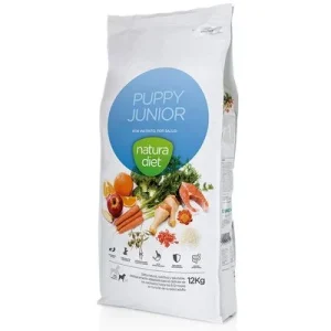 Natura Diet Puppy & Junior con pollo pienso para perros 12 kg
