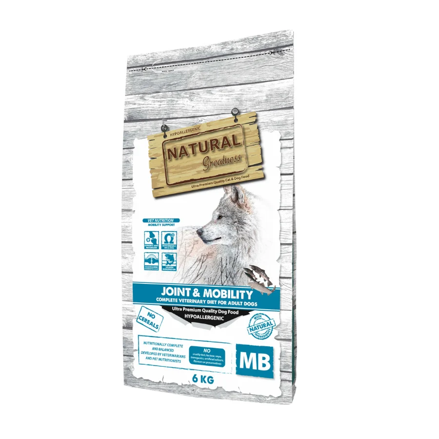Natural Greatness Joint & Mobility Salmón Pienso Hipoalergénico para perros