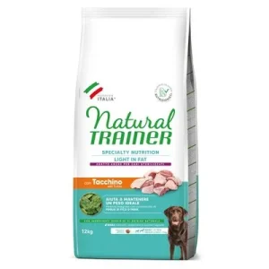 Natural Trainer Light in Fat Adult Medium & Maxi con Pavo 12 kg