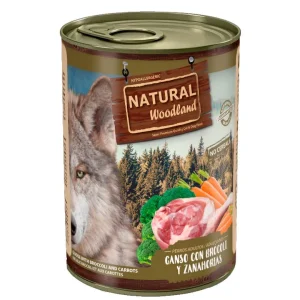 NATURAL WOODLAND Ganso, con Brócoli y Zanahorias 400g
