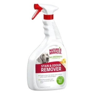 Nature's Miracle spray quitamanchas y quitaolores para perros 946 ml