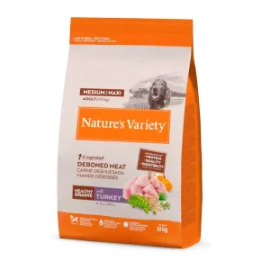 Nature’s Variety HEALTHY GRAINS Adult Medium Maxi Pavo