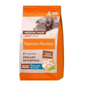 Nature’s Variety HEALTHY GRAINS Adult Medium Maxi Pescado Blanco