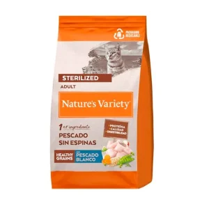 Nature’s Variety HEALTHY GRAINS Sterilized Pescado Blanco