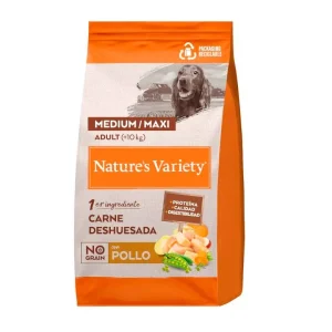 Nature’s Variety NO GRAIN Adult Medium Maxi Pollo